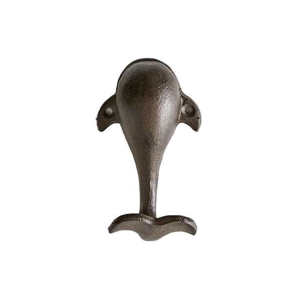 Whale Cast Iron Wall Hook | Coastal Nautical Decor