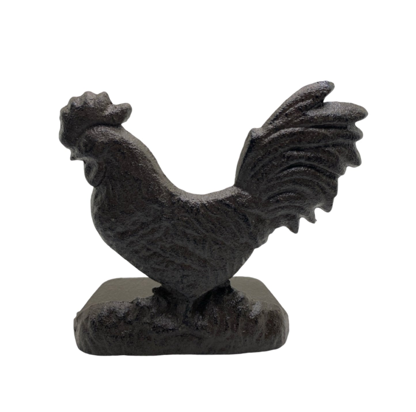 Rooster Rustic Door Stop Stopper Country