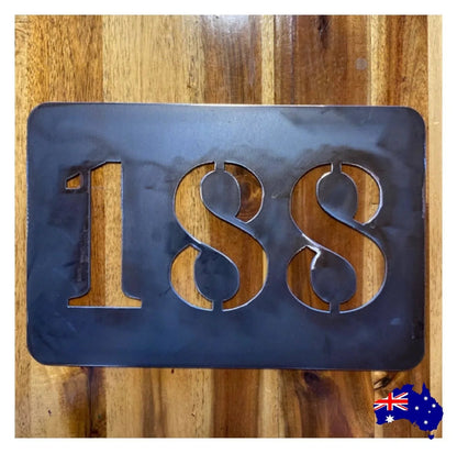 Metal Steel Corten Custom Plasma Cut to Size Shape - Full Custom Requests Available