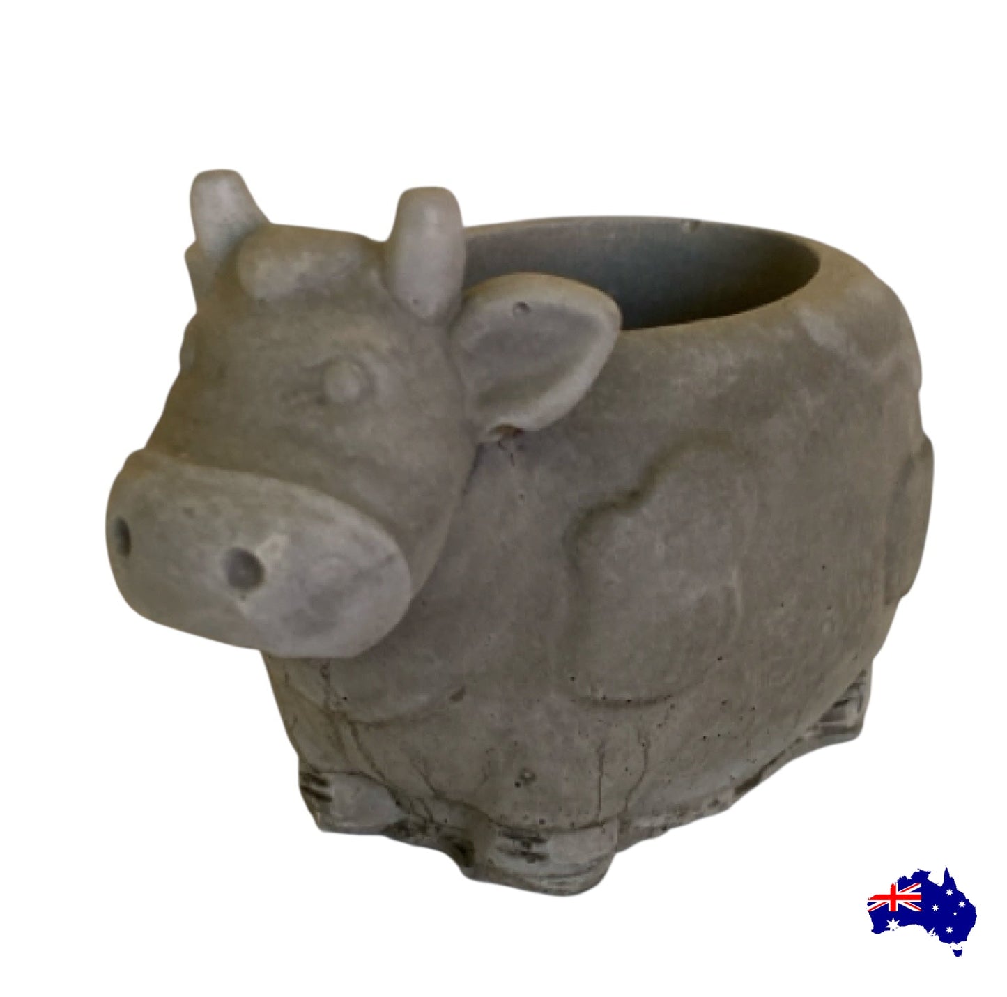 Daisy the Cow Planter Pot | Handmade Concrete Farmhouse Aussie Made Decor