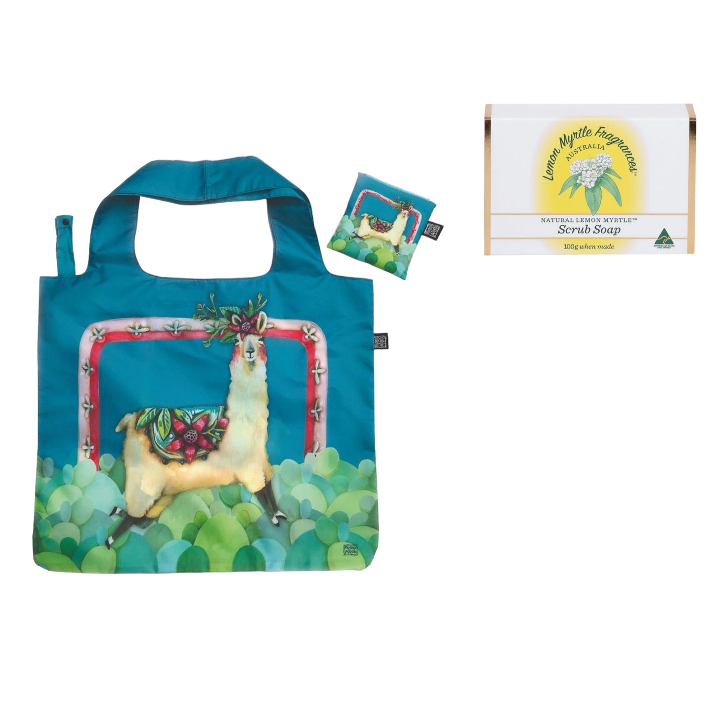 Lemon Myrtle Soap Allen Designs Bag Llama Gift