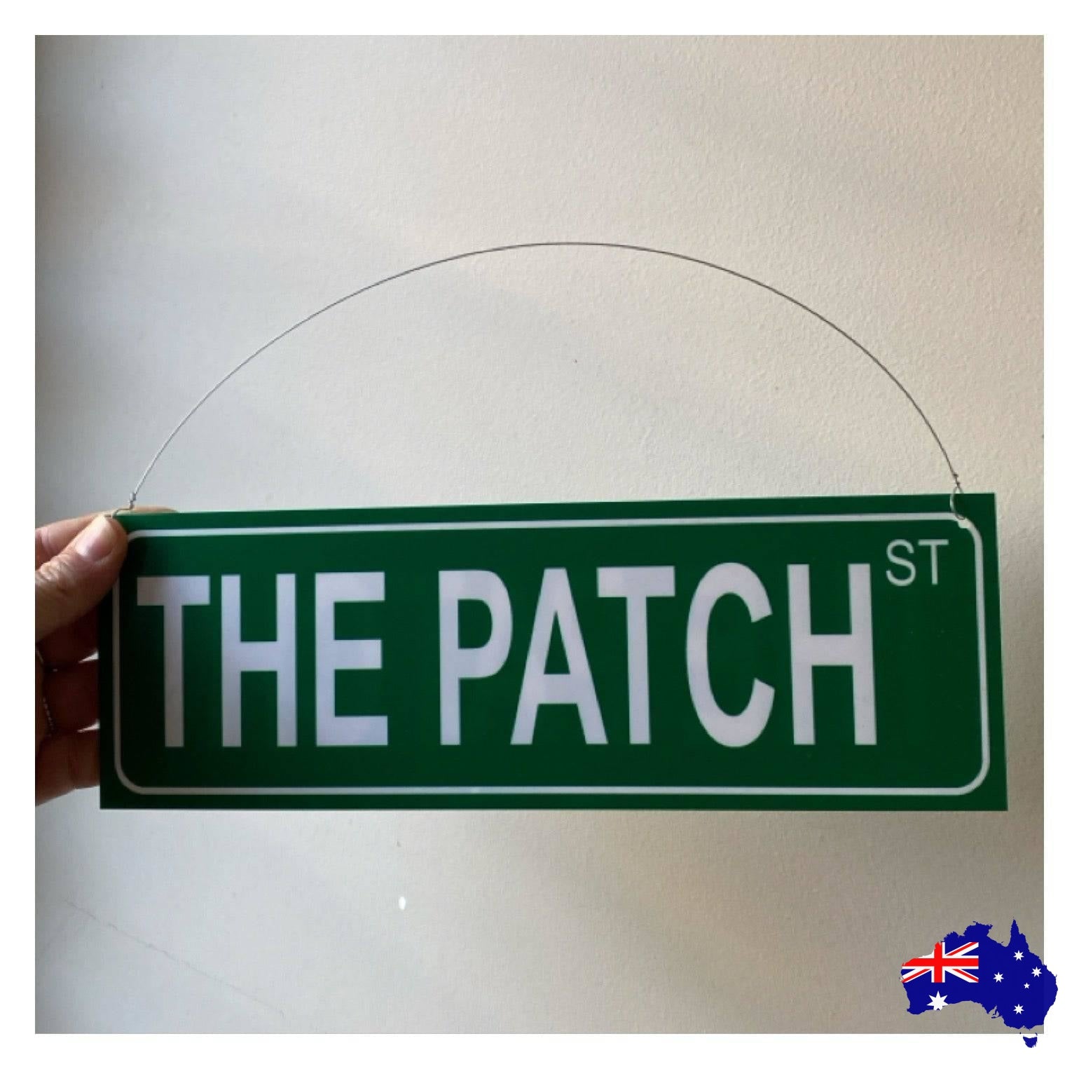 Street Green Custom Personalised Sign - The Renmy Store Homewares & Gifts 