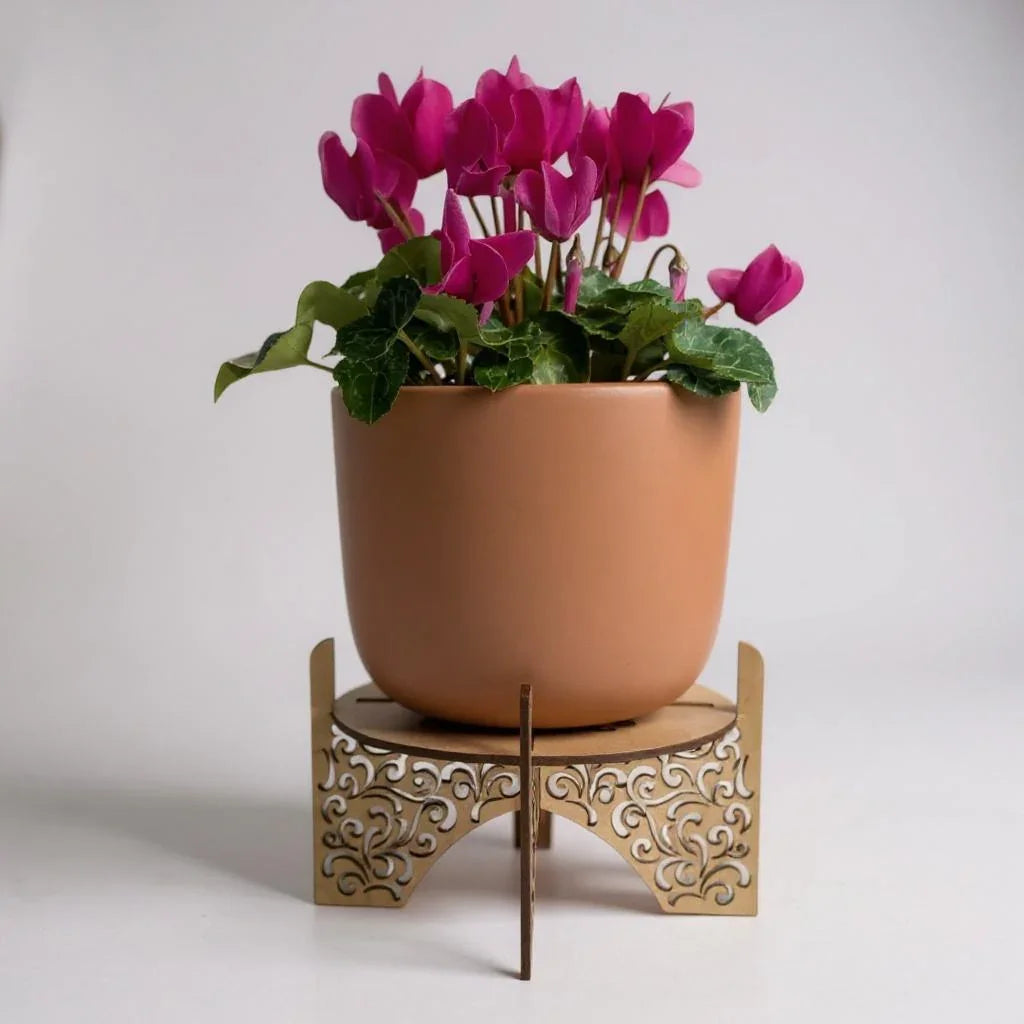 Plant Stand DIY Decorative Wood MDF Laser Cut