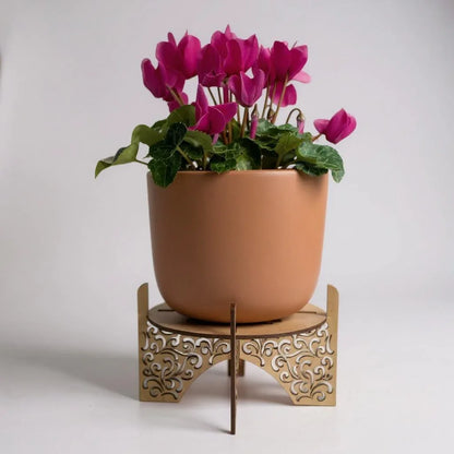 Plant Stand DIY Decorative Wood MDF Laser Cut