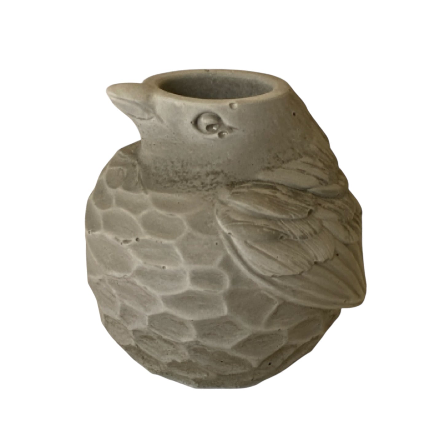 Planter Pot Bird Vase Aussie Handmade Concrete