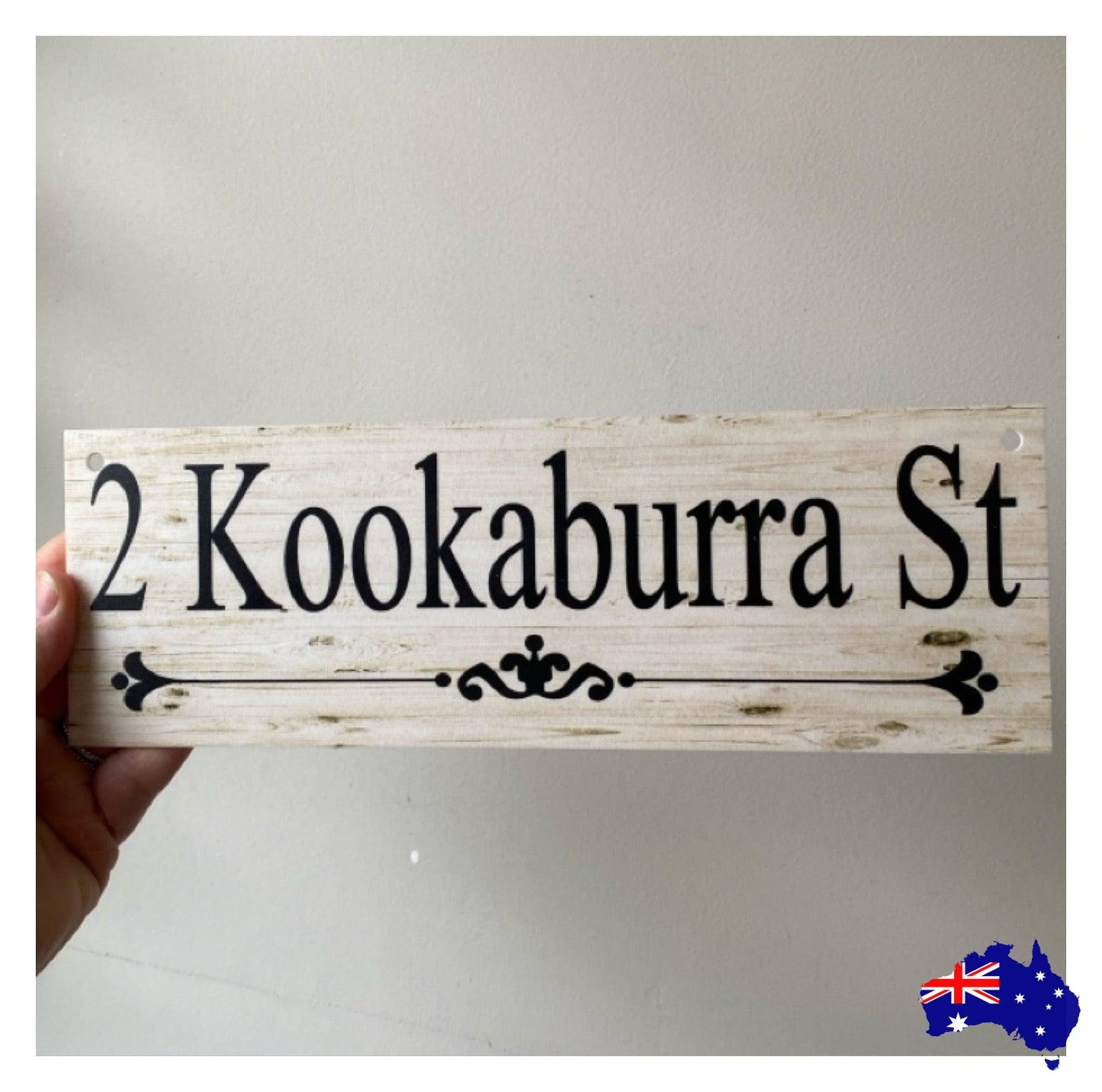 Residence House Surname Name Custom Personalised Sign - The Renmy Store Homewares & Gifts 