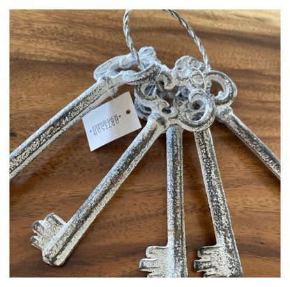 Keys Key Antique Vintage Cast Iron