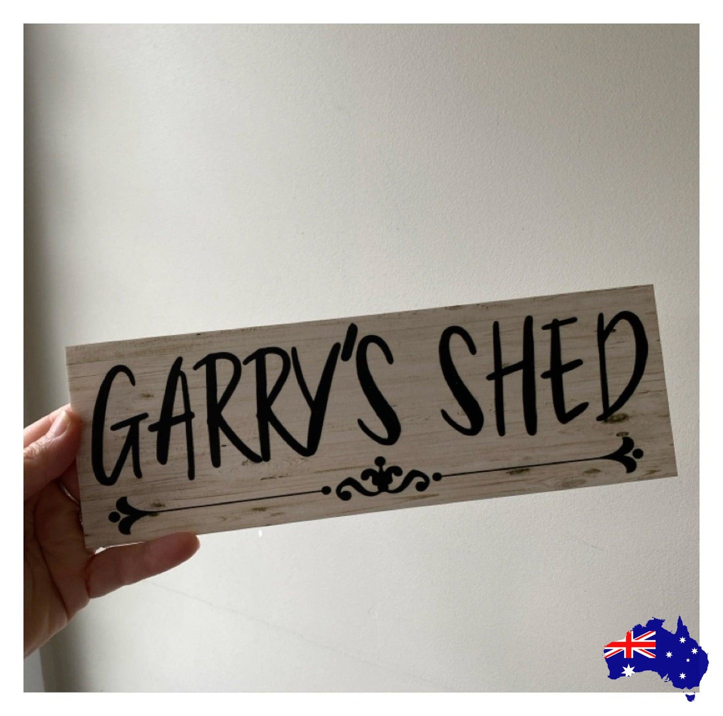 Shed Custom Personalised Vintage Sign - The Renmy Store Homewares & Gifts 