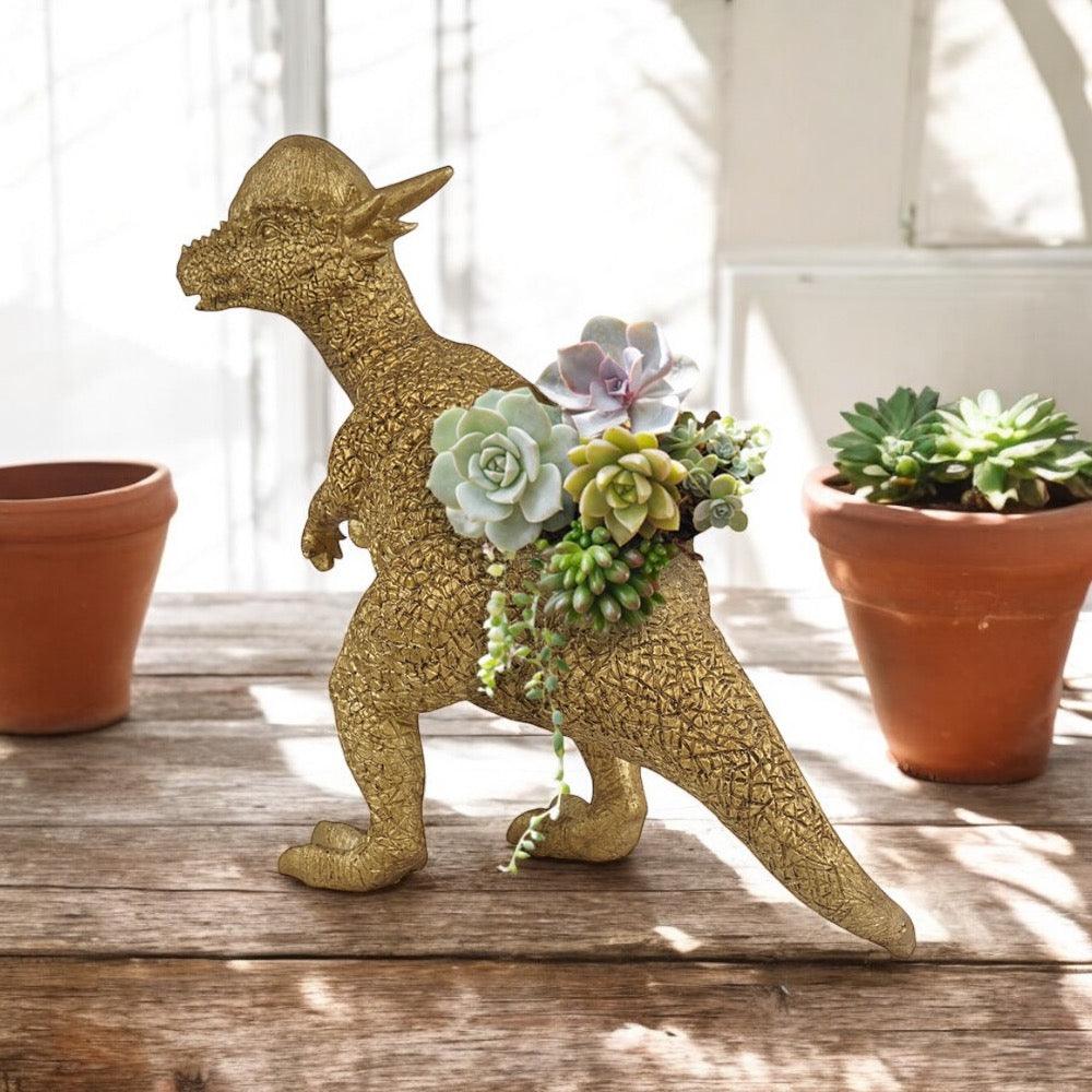 Dinosaur Planter Garden Pot Succulent Ornament - The Renmy Store Homewares & Gifts 