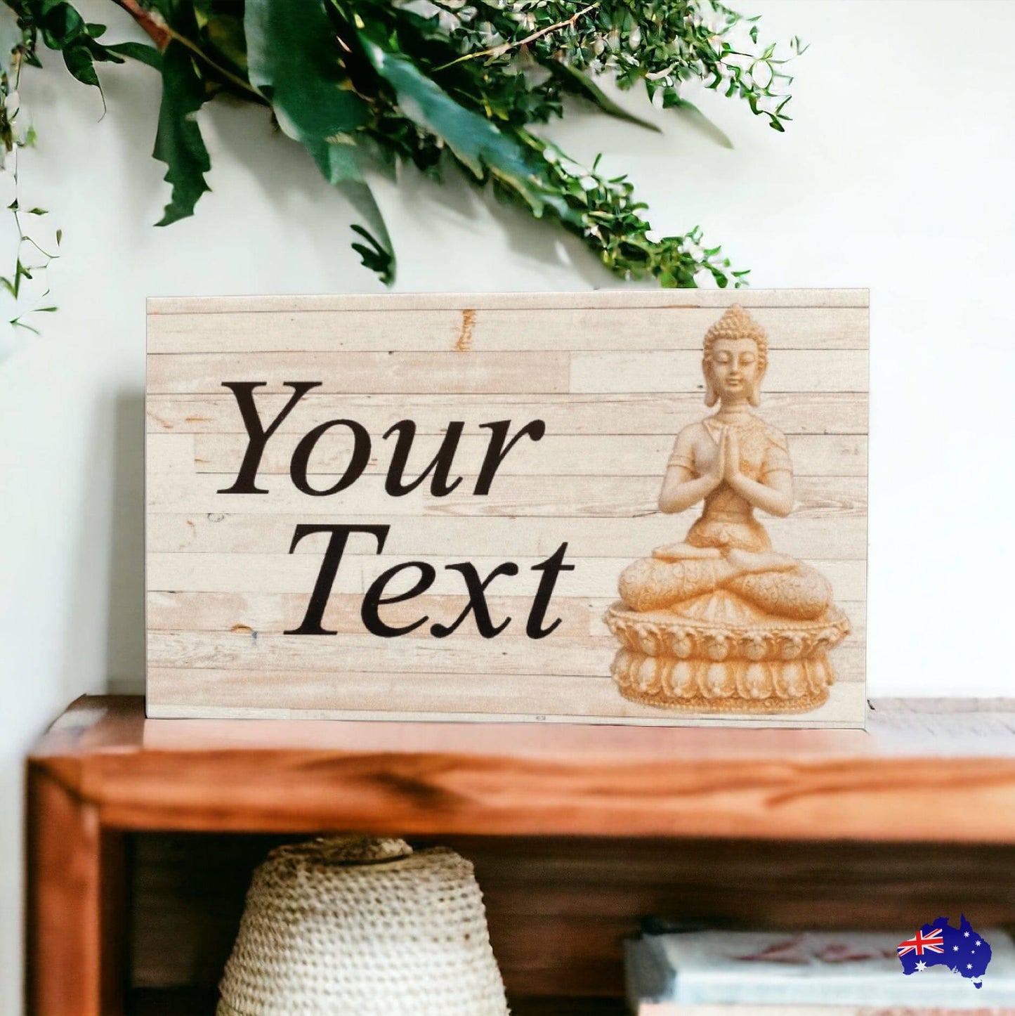 Buddha Thai Namaste Sign - The Renmy Store Homewares & Gifts 