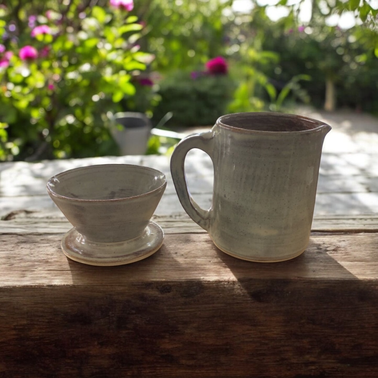 Drip Coffee Jug Pour Over Set Pottery Ceramic Aussie Made Limited Edition