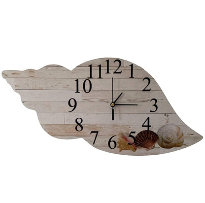 Clock Wall Shell Coastal Beach Aussie Made - The Renmy Store Homewares & Gifts 