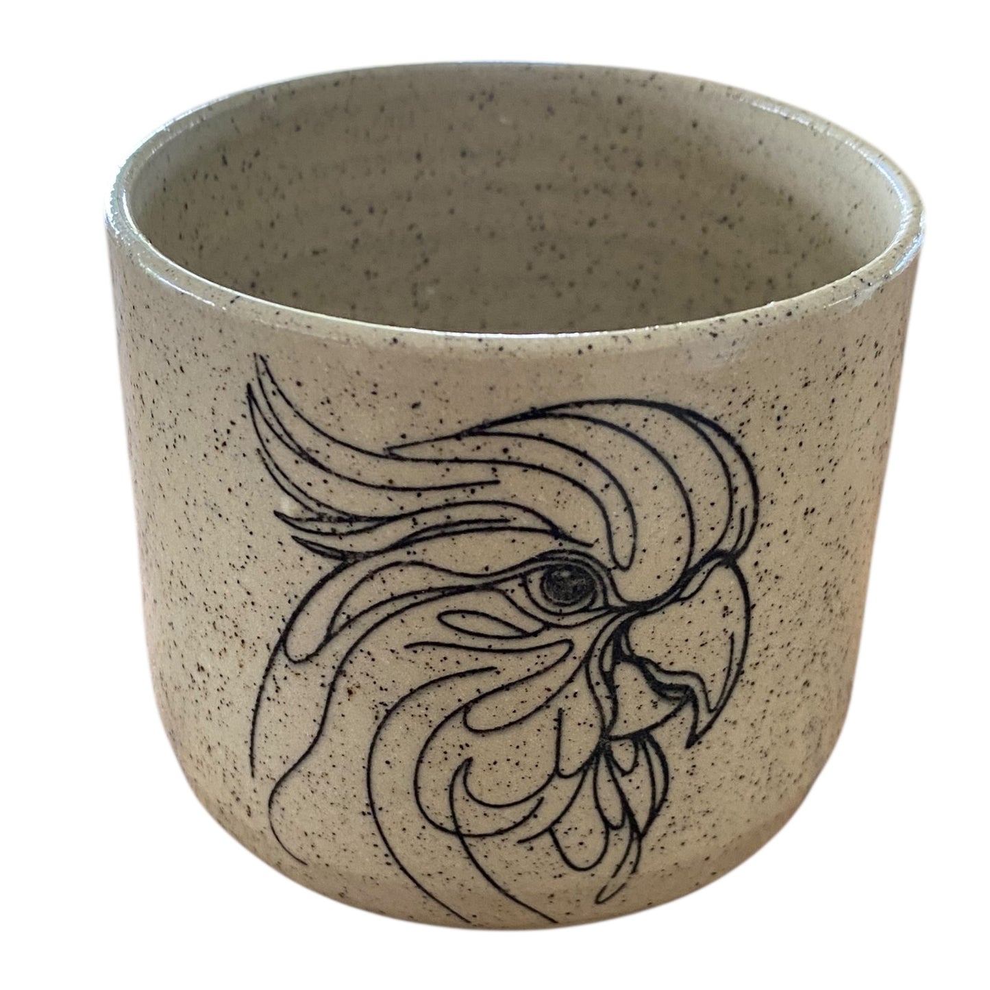 Mug Cup Cockatoo Bird Pottery Ceramic Aussie Made