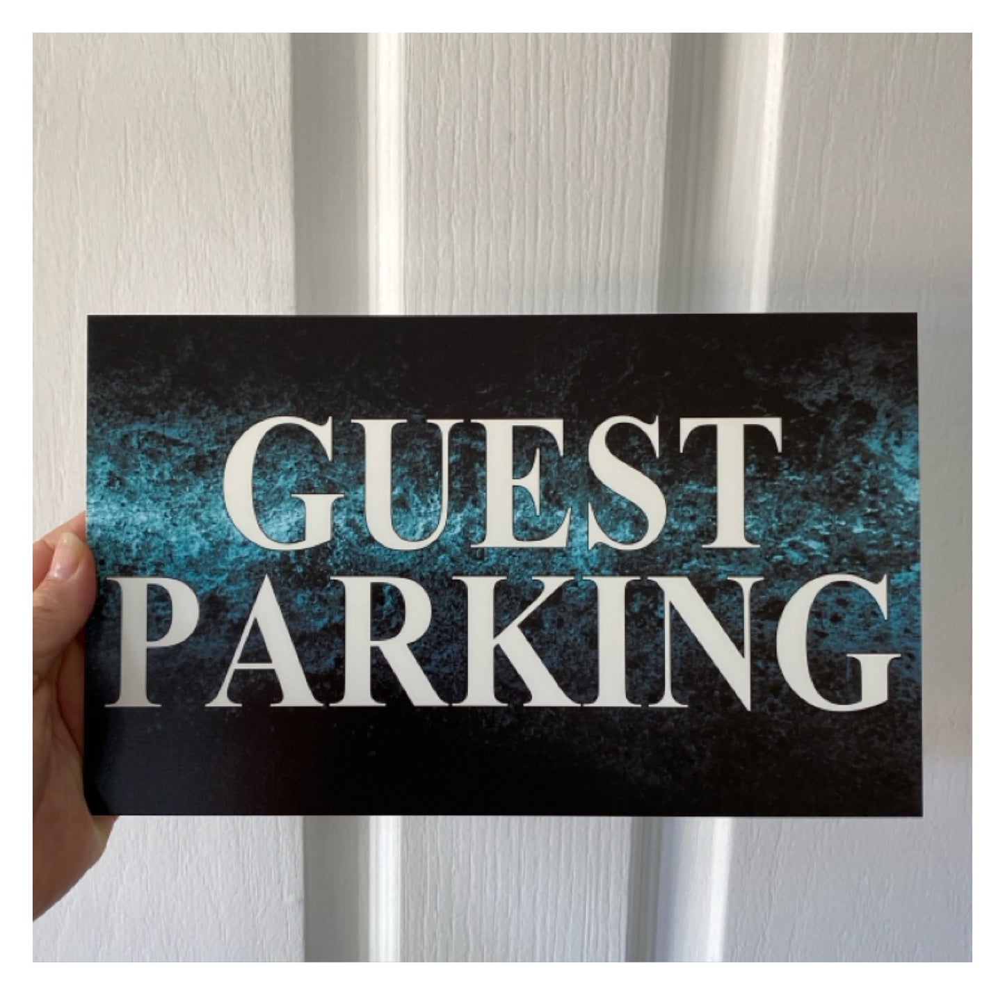 Blue Navy Custom Customized Personalised Sign