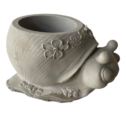 Snail Planter Pot | Handmade Concrete Succulent Planter | Aussie Made