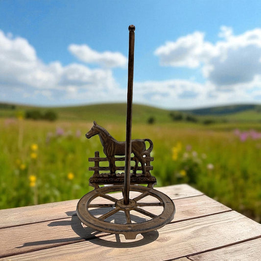 Horse Farmhouse Kitchen Paper Towel Dispenser Holder