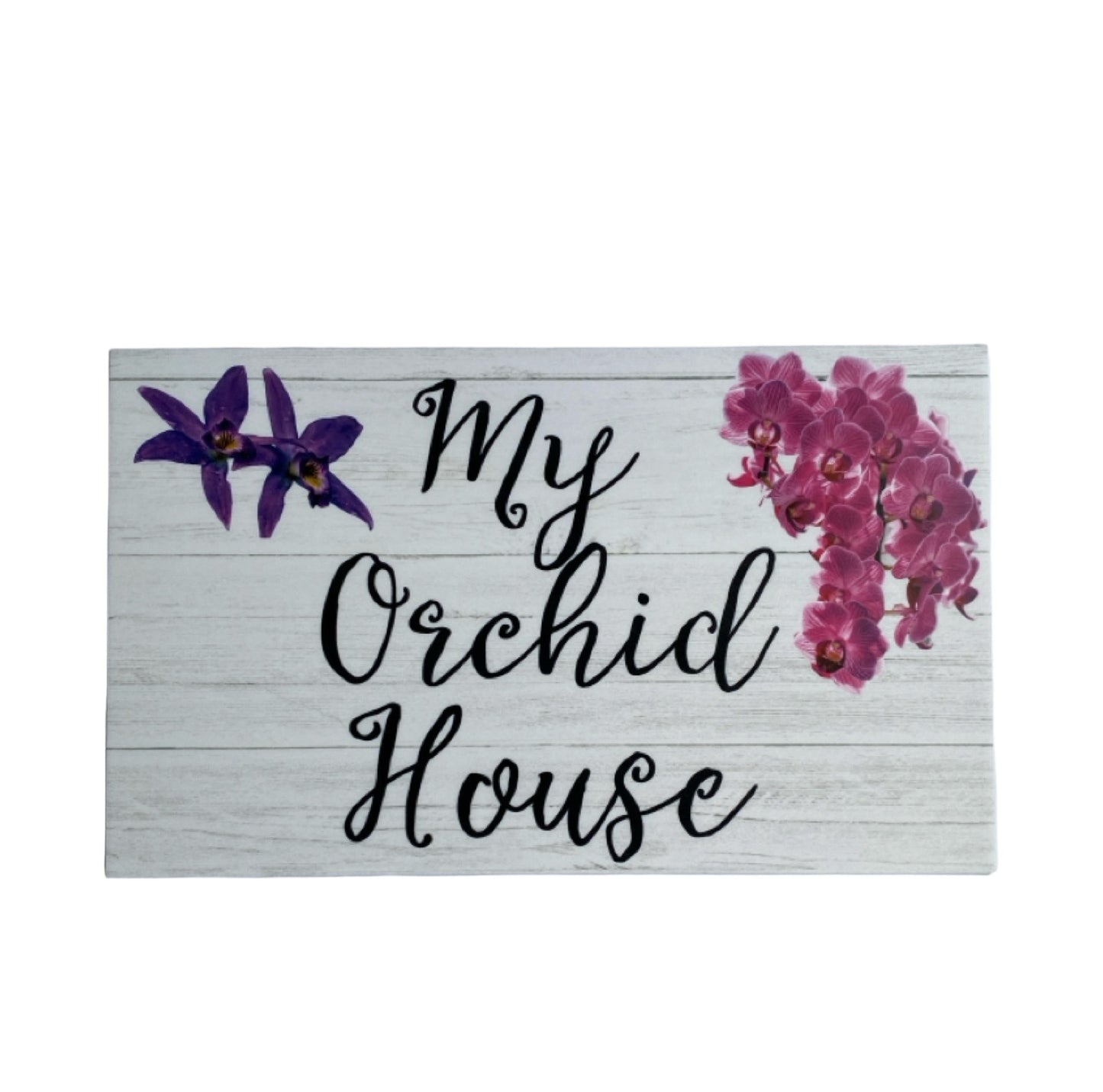 Orchid House Custom Personalised Sign