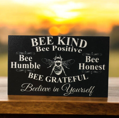 Bee Kitchen Tea Towel Be Kind and Sign Gift Set - The Renmy Store Homewares & Gifts 