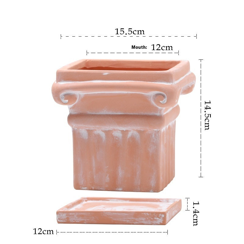 Planter Pot Garden Terracotta Pottery Clay Range