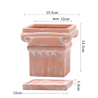 Planter Pot Garden Terracotta Pottery Clay Range