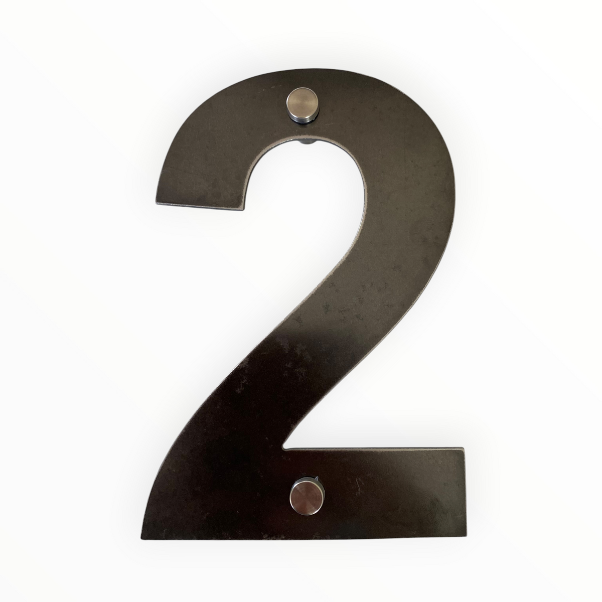Rusty Metal House Numbers & Letters | Cor10 Steel Letterbox Street Address Sign Aussie Made