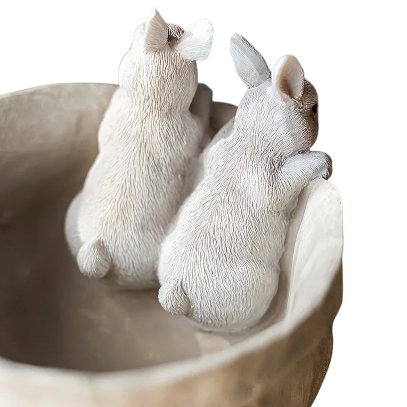 Bunny Rabbit Planter Pot Garden