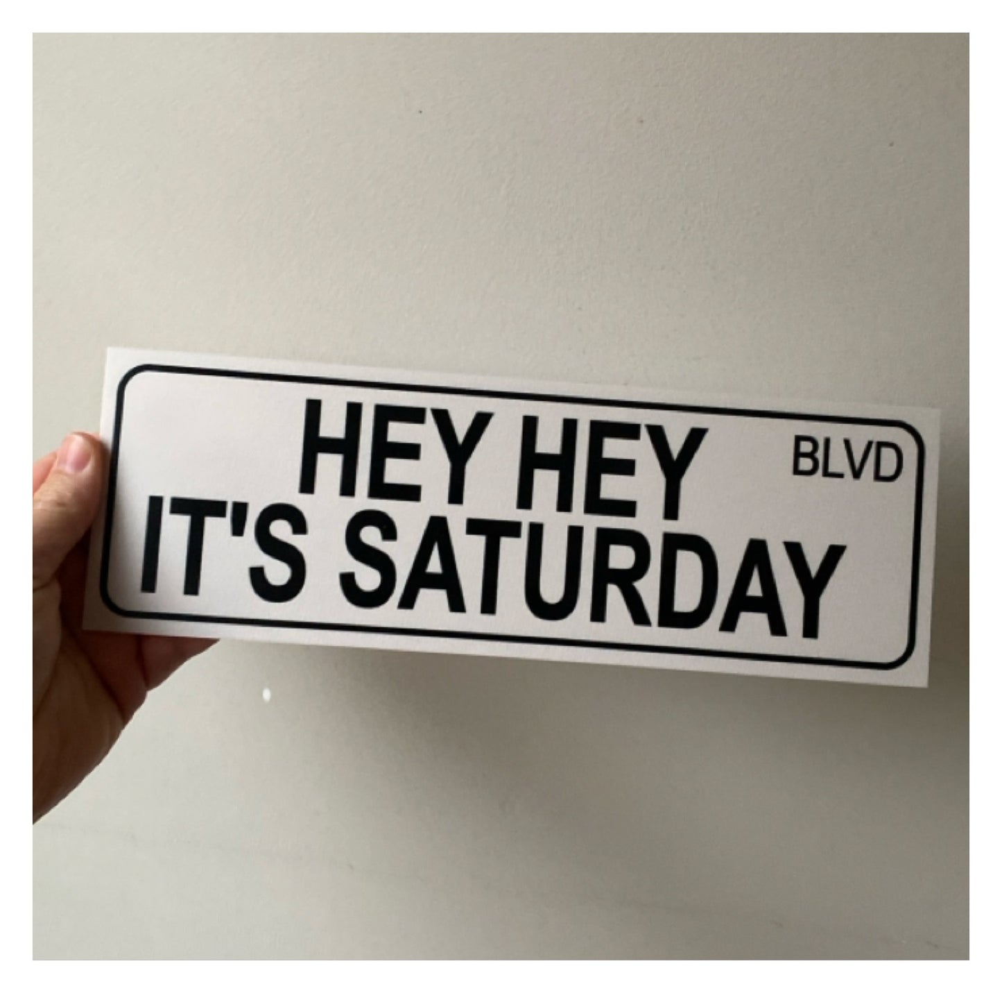 Street Grey Custom Personalised Sign