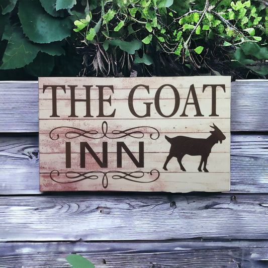 The Goat Inn Sign - The Renmy Store Homewares & Gifts 