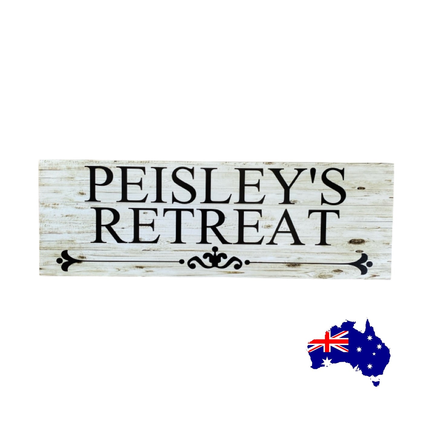 Retreat Property Custom Personalised Sign