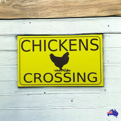 Chickens Crossing Sign - The Renmy Store Homewares & Gifts 