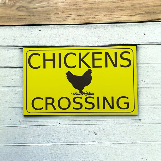 Chickens Crossing Sign - The Renmy Store Homewares & Gifts 