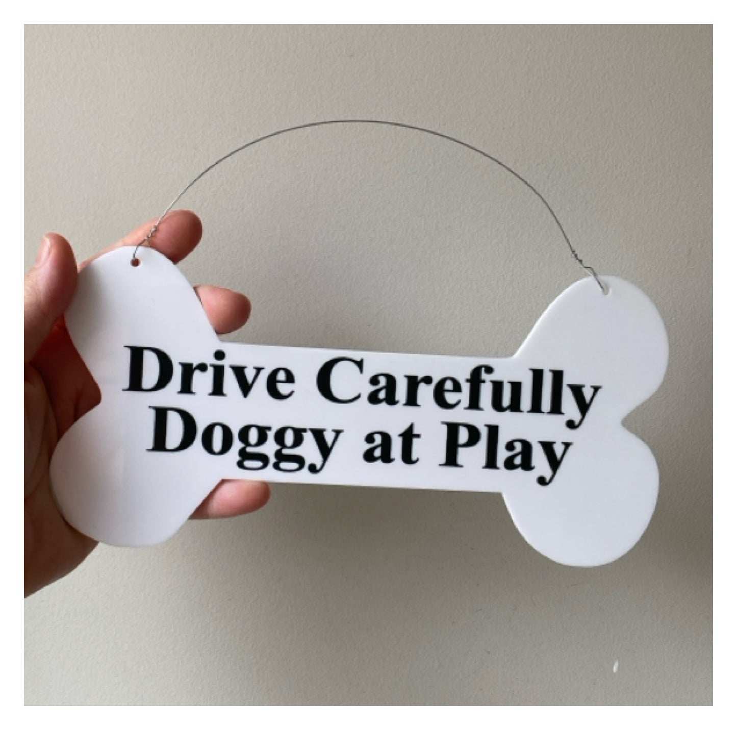 Bone Personalised Custom Pet Dog Sign - The Renmy Store Homewares & Gifts 