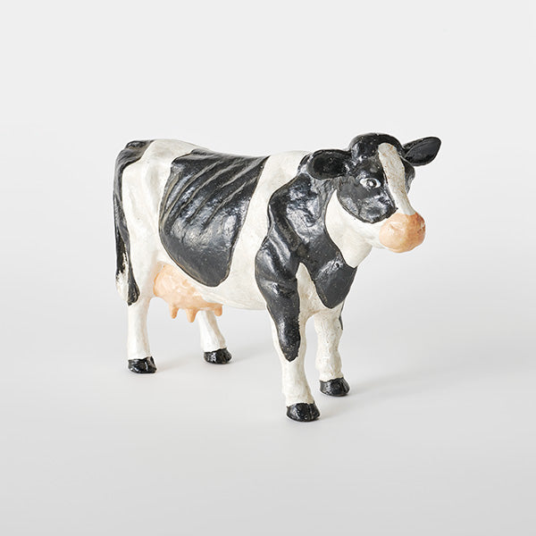 Cow Ornament Farmhouse Country Decor - Poly Resin 32cm