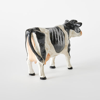 Cow Ornament Farmhouse Country Decor - Poly Resin 32cm
