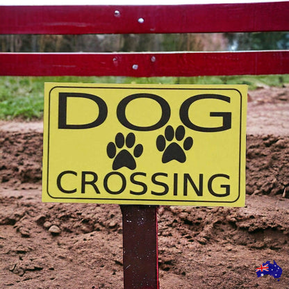 Dog Crossing Sign - The Renmy Store Homewares & Gifts 