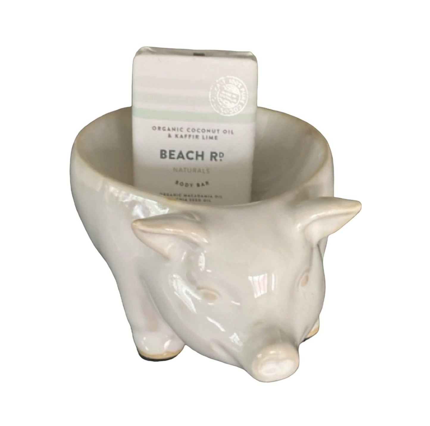 Pig Dish Farmhouse with Soap - The Renmy Store Homewares & Gifts 