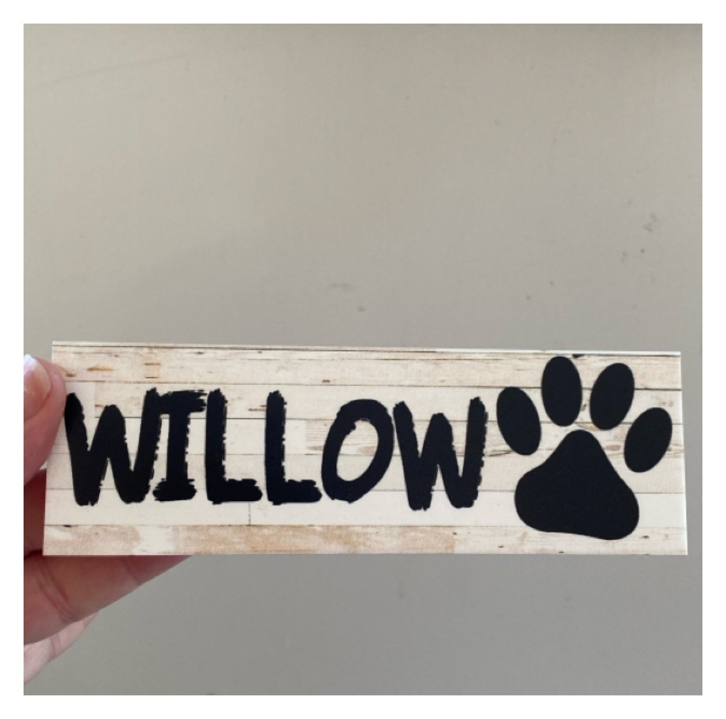 Dog Kennel House Custom Personalised Rustic Pets Name Sign - The Renmy Store Homewares & Gifts 