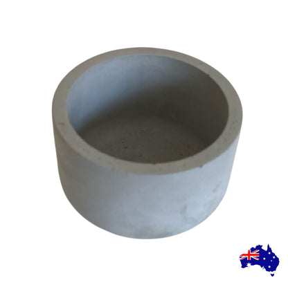 Planter Pot Round Candle Holder Aussie Handmade Concrete
