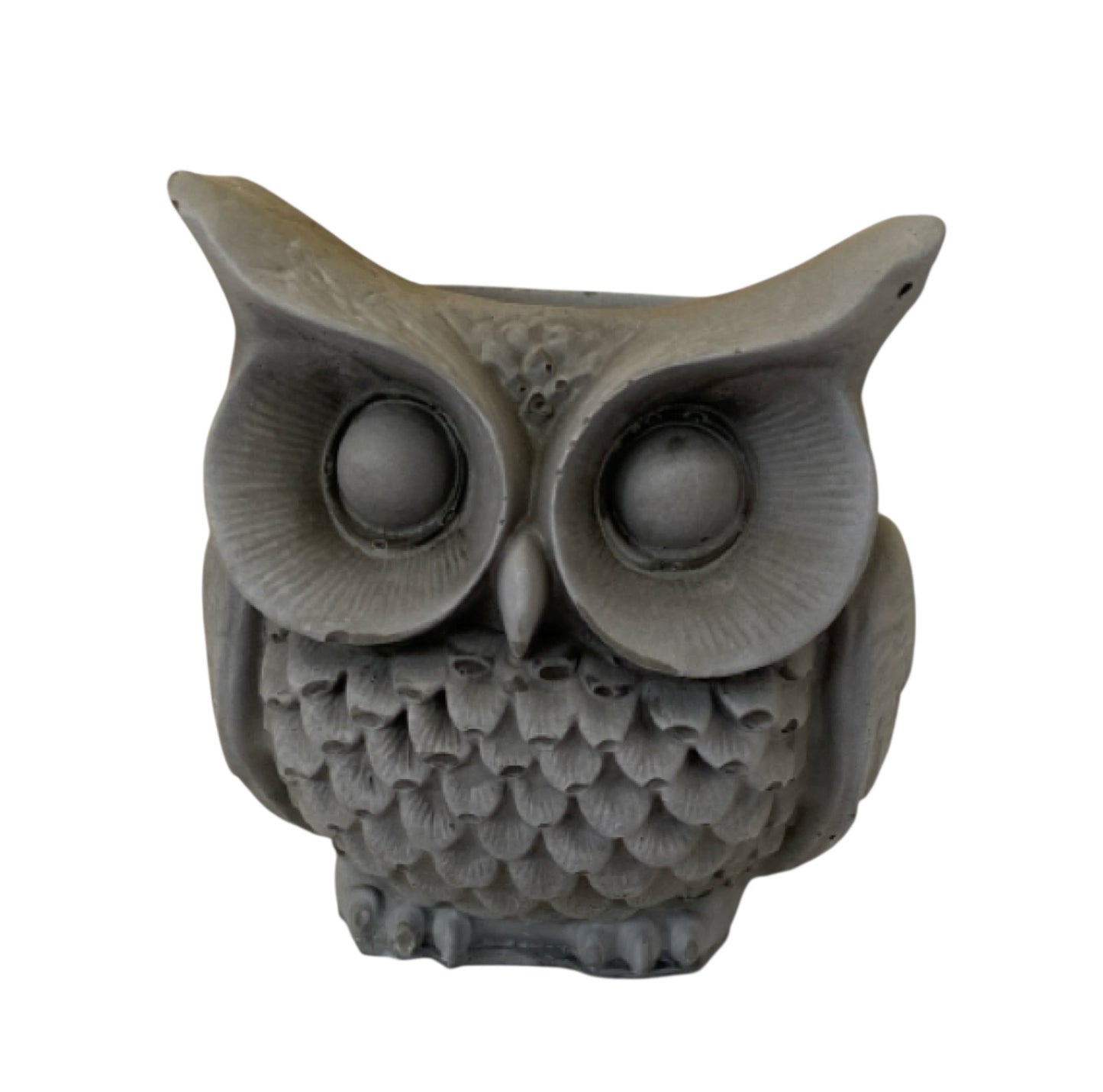 Planter Pot Owl Bird Aussie Handmade Concrete