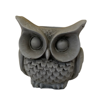 Planter Pot Owl Bird Aussie Handmade Concrete