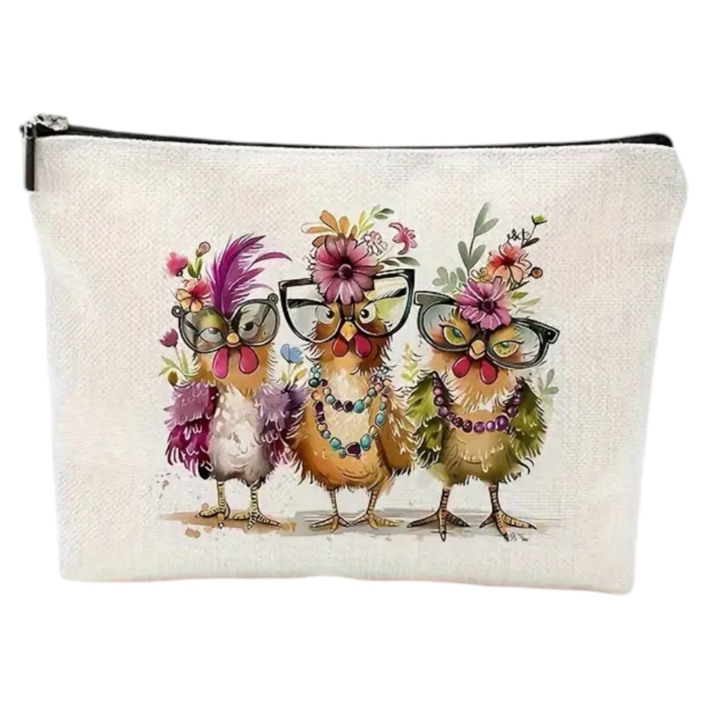 Chicken Bag Socks Earrings Brush Cluckingham Palace Sign Gift Set