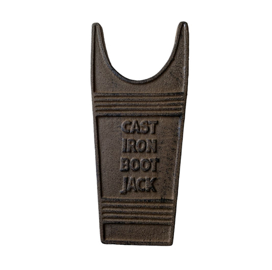Boot Jack Cast Iron Shoe Rustic - The Renmy Store Homewares & Gifts 