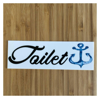 Nautical Boat Door Room Sign Toilet Laundry Bathroom - The Renmy Store Homewares & Gifts 