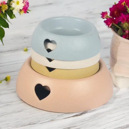 Dog Cat Paws Heart Love Bowls