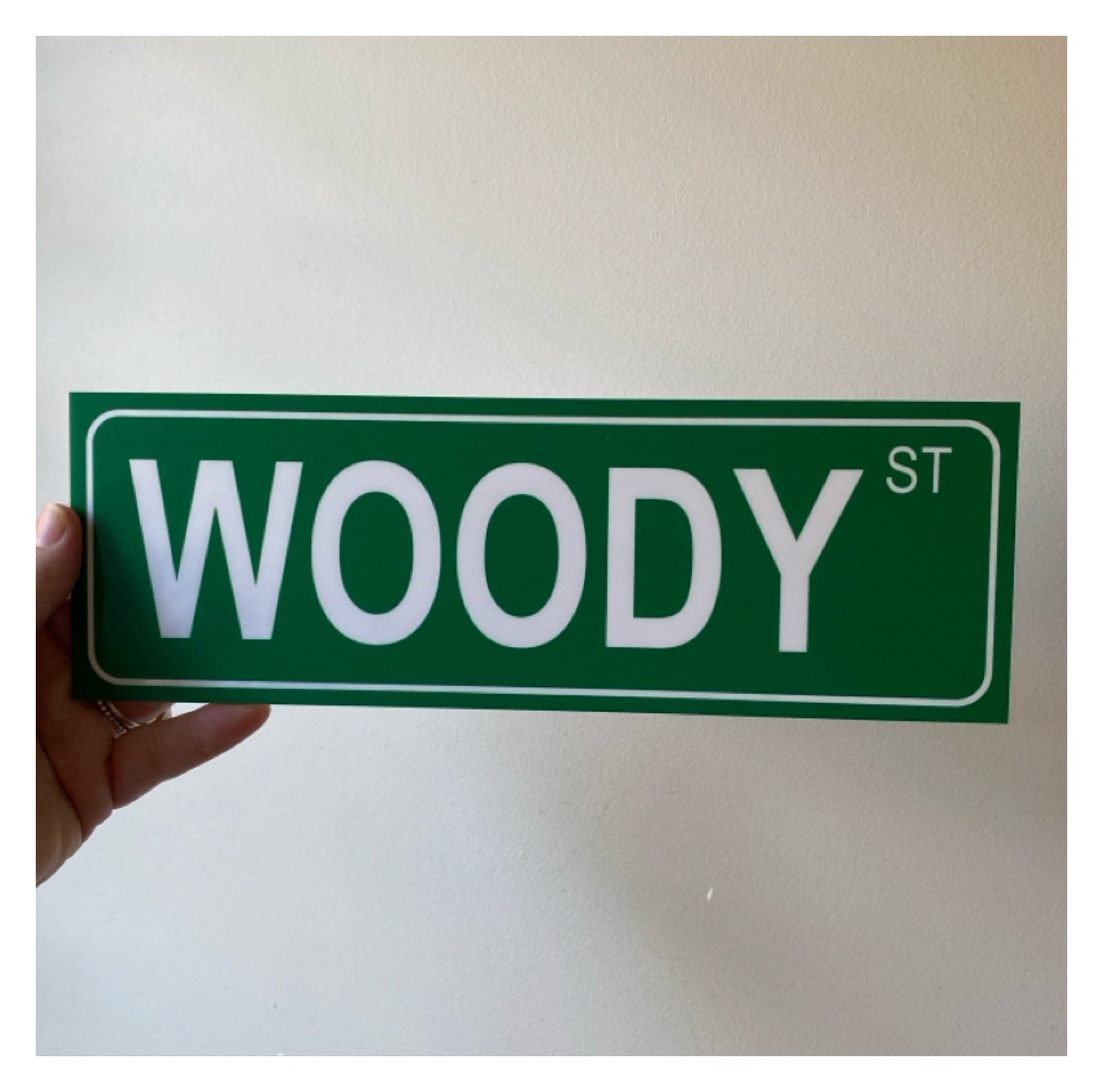 Street Green Custom Personalised Sign - The Renmy Store Homewares & Gifts 