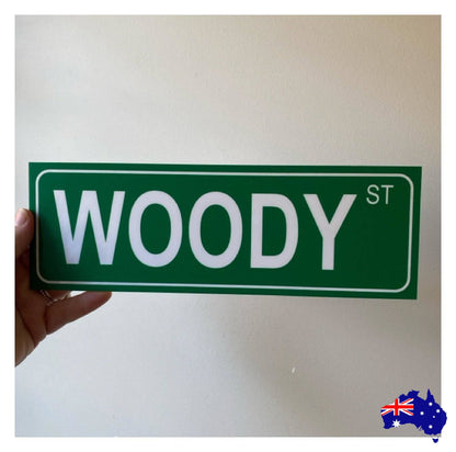 Street Green Custom Personalised Sign - The Renmy Store Homewares & Gifts 