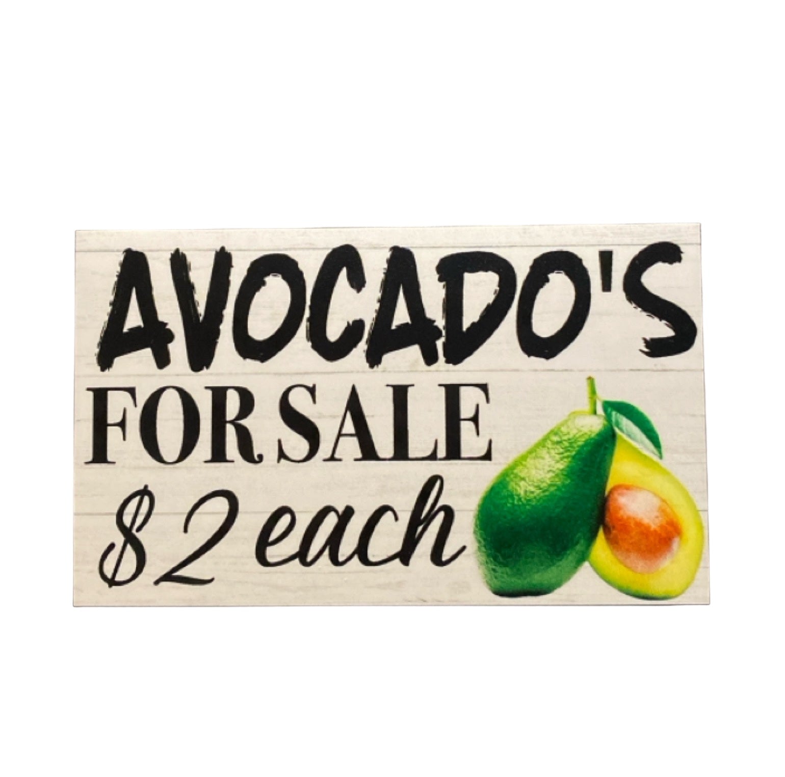 Avocados For Sale Farm Road Stall Custom Homesteading Sign - The Renmy Store Homewares & Gifts 