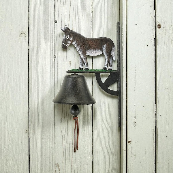 Doorbell Donkey Vintage Country Rustic Cast Iron
