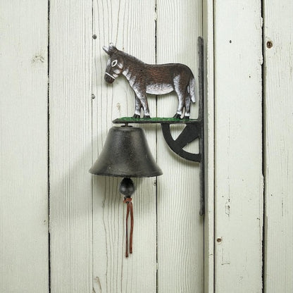 Doorbell Donkey Vintage Country Rustic Cast Iron