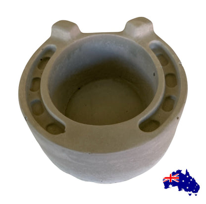 Pure Beeswax horseshoe Horse Candle Aussie Handmade